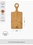 Luxury Puzzle Hole Kesme Tahtası 33 cm 1 Adet 2