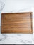 Luxury Masif Et Tahtası Steak Board - Oluklu Doğrama Tahtası Büyük Boy 40 x 27,5 cm Tek Parça - Yekpare 1 Adet 4