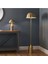 Mantar Lambader Antik Eskitme Gold Özel Renk / Mushroom Floor Lamp 2