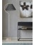 Aydınlatma Lambader Elips Krem Sarı Patine Çember Siyah 350 x 150 x 200 Koyu Gri 1