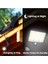 Su Geçirmez Güneş Enerjili Hareket Sensörlü Solar Lamba 12 W 120 LED Ayrılabilir Duvar Lambası 4