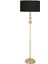 VNR-LMD01 Gold Kaplama Üçlü Küre Metal Lambader - Gold Siyah 2