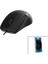 Everest SM-207B Kablolu USB Siyah Optik Mouse 1200DPI Vakumlu Ambalaj 1