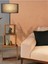 Kumaş Başlıklı Modern Raflı Lambader 1
