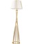 Retro Lambader Köşe Lambası Mat Gold Krem Başlık 45 cm Başlık 1