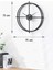 Iskandinav Xxl 75 cm Siyah, Ispanyol ve Iskandinav Tarzı Ferforje Metal Minimalist Duvar Saati 5