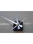 Askılı Sessiz Saat Mekanizması 16 mm Şaft, Gümüş Renk Akrep, Yelkovan, Saniye 10 cm 13 cm 15 cm 2