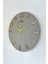 Dekoratif Aynalı Plexiglass Türkçe Rakam Duvar Saati Sessiz Mekanizma 37X.37CM ( Antrasit-Gold ) 2