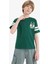 Erkek Çocuk NBA Milwaukee Bucks Bisiklet Yaka Kısa Kollu Tişört E4842A825SM 4