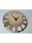 Mdf Üzeri Gold Aynalı Pleksi Roma Rakamlı Şık & Modern Dekoratif Duvar Saati 50X50 cm 4