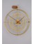 Romera Classic Exclusive (Gold) , Modern Dekoratif Metal Duvar Saati 3