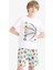 Erkek Çocuk NBA Current Teams Pijama Takımı Kısa Kollu Üst Şort E2700A825SM 5