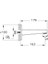 Root Square A43116 Çıkış Ucu, Krom 2