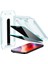 Airglass Privacy Apple iPhone 13 Pro Max/14 Plus Ile Uyumlu Uygulama Aparatlı Hayalet Cam Ekran Koruyucu 2 Adet 3