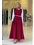 Etek ve Yelek Ikili Takım 6035 Bordo 1
