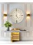 Dekoratif Ahşap Duvar Saati, Duvar Saati, Ahşap Saat, Wall Clock, Wall Decor 2