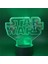 Anime Yoda Bebek 3D Lamba LED Illüzyon Gece Lambası Renk Değiştiren Lampara Çocuklar Için Yatak Odası Dekor Gece Lambası Manga Groot Masa Lambası (Yurt Dışından) 1