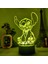 Lilo & Stitch Karikatür 7/16 Renk Yaratıcı 3D Lamba Anime Figürü LED Gece Lambası Dokunmatik Masa Lambası Süsleri Çocuk Oyuncakları Hediyeler (Yurt Dışından) 1