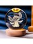 Sıcak 6cm 3D Kristal Top Dikiş Pikachu Ahşap Taban 6cm Kristal Top Gezegen Gece Lambası Lazer Oyma Çocuk Hediyeleri (Yurt Dışından) 1