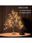 LED Gece Lambası Mini Noel Ağacı Bakır Tel Çelenk Lambası Çocuklar Için Ev Yatak Odası Dekorasyonu Dekor Peri Işığı Tatil Aydınlatması (Yurt Dışından) 3