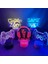3D LED Oyun Kurulumu Rgb Lamba USB ile Çalışan Oyun Odası Çocuk Lambası Yatak Odası Gece Lambaları LED Masa Lambası Iç Aydınlatma Hediyeler (Yurt Dışından) 3