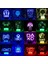 3D LED Oyun Kurulumu Rgb Lamba USB ile Çalışan Oyun Odası Çocuk Lambası Yatak Odası Gece Lambaları LED Masa Lambası Iç Aydınlatma Hediyeler (Yurt Dışından) 2