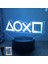 Neon Gamer 3D Lamba LED Gece Lambası Oyun Kurulumu Rgb Çocuk Lambaları Oyuncu Odası Dekorasyonu Yatak Odası Masa Lambası Kişiselleştirilmiş Hediyeler (Yurt Dışından) 1