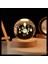 3D Kristal Işıklar Lamba Parlayan Gezegensel Galaksi Gece Lambası Kristal Küre Gece Işıkları Başucu Lambası Ev Dekoru Noel Hediyesi (Yurt Dışından) 1