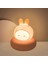 Çocuk Yatak Odası Için LED Gece Lambaları Sevimli Hayvan Domuz Tavşan Lamba Dokunmatik Sensör Kısılabilir Çocuk Tatil Hediye USB (Yurt Dışından) 1