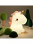 Unicorn Sevimli Silikon LED Gece Lambası Çocuklar Çocuklar Için USB Karikatür Hayvan Yatak Odası Dekoru Dokunmatik Gece Lambası Hediyeler Için (Yurt Dışından) 2
