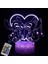 Stitch Lamp 16 Renk 3D Gece Lambası Uzaktan Kumandalı Oda Dekoru Sevgililer Günü Yıldönümü Doğum Günü Hediyesi Noel Hediyeleri (Yurt Dışından) 3