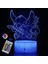 Stitch Lamp 16 Renk 3D Gece Lambası Uzaktan Kumandalı Oda Dekoru Sevgililer Günü Yıldönümü Doğum Günü Hediyesi Noel Hediyeleri (Yurt Dışından) 4