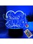 Disney Stitch 3D Gece Lambası Karikatür Stitch USB Dokunmatik Masa Lambası Uzaktan Kumanda Oda Dekorasyonu Gece Lambası Noel Hediyeleri (Yurt Dışından) 3