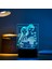 Disney Frozen Prenses 3D Görsel Lamba Anna Elsa Olfa Figürü LED Gece Lambası Akrilik Illüzyon Masa Lambası Ev Dekoru Çocuk Oyuncakları (Yurt Dışından) 1