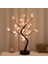 Masa Ağacı Gece Lambası Usb/ Güçlendirilmiş Dokunmatik Anahtar Yapay Bonsai Kiraz Çiçeği Masaüstü Ağacı LED Lamba Işık Dekorasyonu (Yurt Dışından) 3
