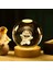 6cm 3D Kristal Küre Kuromi Dikiş Pikachu Doraemon Bir Rüya Hello Kitty Kristal Gezegen Gece Lambası Lazer Oyma Doğum Günü Hediyesi (Yurt Dışından) 3
