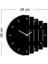 Dekoratif Modern Ahşap Duvar Saati Ritim 5