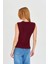 Düğme Detaylı Sıfır Kol Bluz 4