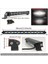 Her Arazi Plaj Arabası 36W 13 Inç 12 LED Uzun Çubuk Işığı Off-Road Arabası Plaj Arabası Tek Sıra Orta Izgara Spot Işığı (Yurt Dışından) 3
