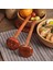 3 Adet El Yapımı Tahta Kaşık Ramen Kevgir Lapa, Çorba, Ramen, Güveç, Restoran, Ev Vb Için Uygun (Yurt Dışından) 2