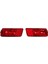 Dodge Journey 2009 2010 2011 Için Ampullü Araba Arka Tampon Reflektör Fren Lambası Uyarısı (Yurt Dışından) 1