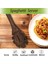 Ceviz Ağacından Spagetti Makarna Sunucusu Uzun Saplı Ahşap Makarna Kaşığı ve Dişli Makarna Çatalları Ceviz Ağacından Pişirme Gereçleri (Yurt Dışından) 4