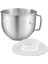 Paslanmaz Çelik Kase Kitchenaid 6 Quart Kase-Kaldırma Stand Mikseri Stand Mikseri ile Uyumlu,bulaşık Makinesinde Yıkanabilir (Yurt Dışından) 1