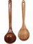 2 Adet Mutfak Pişirme Kaşığı Çorba Kaşığı ve Oluklu Kaşık Seti Ev Tipi Yapışmaz Spatula Mutfak Eşyaları Uzun Saplı (Yurt Dışından) 1