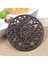 Yuvarlak Dökme Demir Trivet 6.7 Inç Demir Isı Yalıtım Trivet Kaymaz Potholders Mutfak Yemek Masası Dekor Için (Yurt Dışından) 2