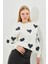 Kalp Baskılı Sweatshirt 1