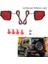 2 Adet LED Arka Tampon Reflektörü Jeep Wrangler Jl 2018-2022 Arka Lambası LED Yan Işaret Lambaları Kırmızı Lens (Yurt Dışından) 5