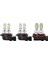 6x Combo LED Far Ampulü Sis Lambası Toyota Corolla Rav4 H11 9006 9005 Hıd (Yurt Dışından) 1
