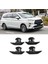 Toyota Avanza Premio Veloz Cross 2022+ Araba Kapı Kolu Kase Kapağı Trim Çerçeve Kapı Kolu Dekoratif Çıkartmalar Karbon (Yurt Dışından) 4
