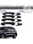 8 Adet Siyah Araba Kapı Kolu Kapağı Trim Tutma Kapağı Çıkartmaları Honda Cr-V 2007-2011 Için Dış Kapı Kolu Kapağı (Yurt Dışından) 4